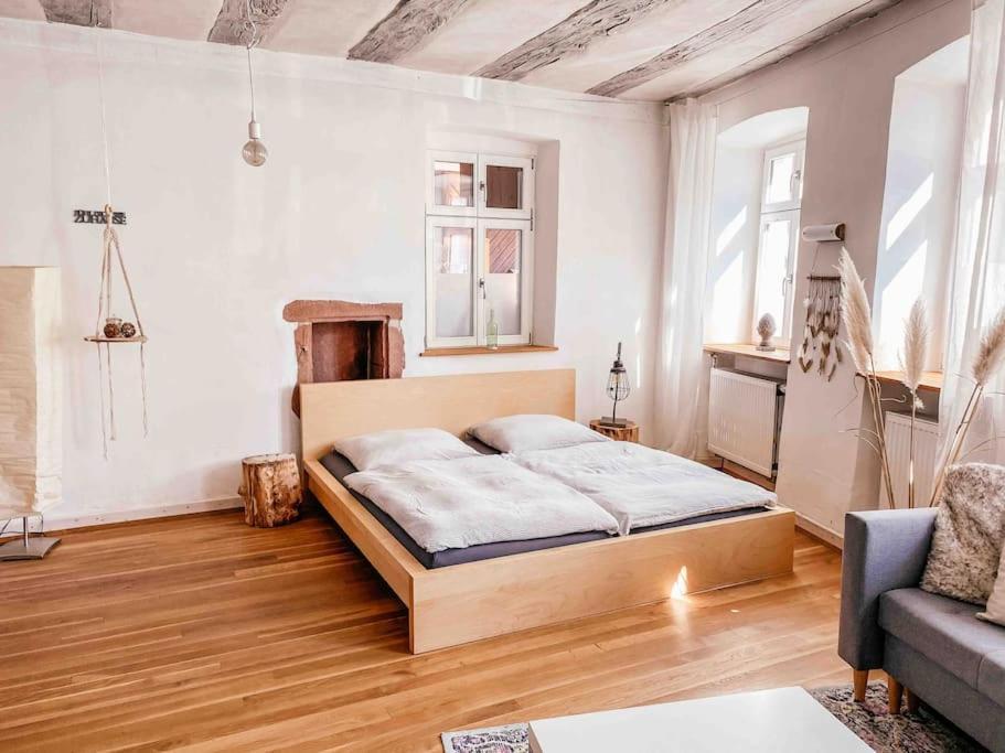 Ferienwohnung In Maison De Gres Klingenmünster Esterno foto